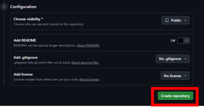 Github:リポジトリ作成