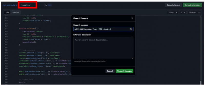 Github:ファイル名
